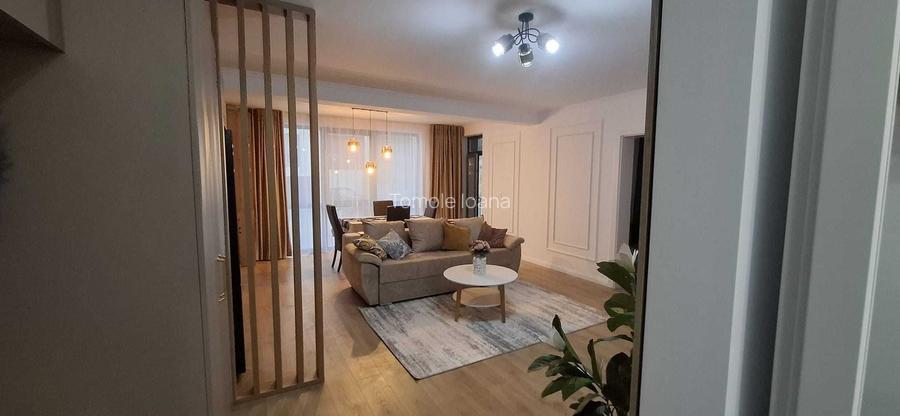 Inchiriez apartament 2 camere si living open space in bloc nou