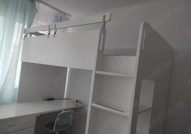 Apartament cu 3 camere semidecomandat, mobilat în Titan