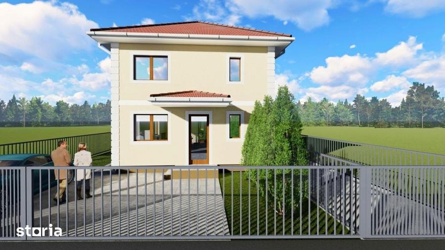 Casă cu Teren 323 Mp în Gușterița