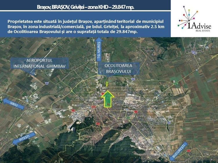 Teren Construcții intravilan de 29847 mp, în Griviței