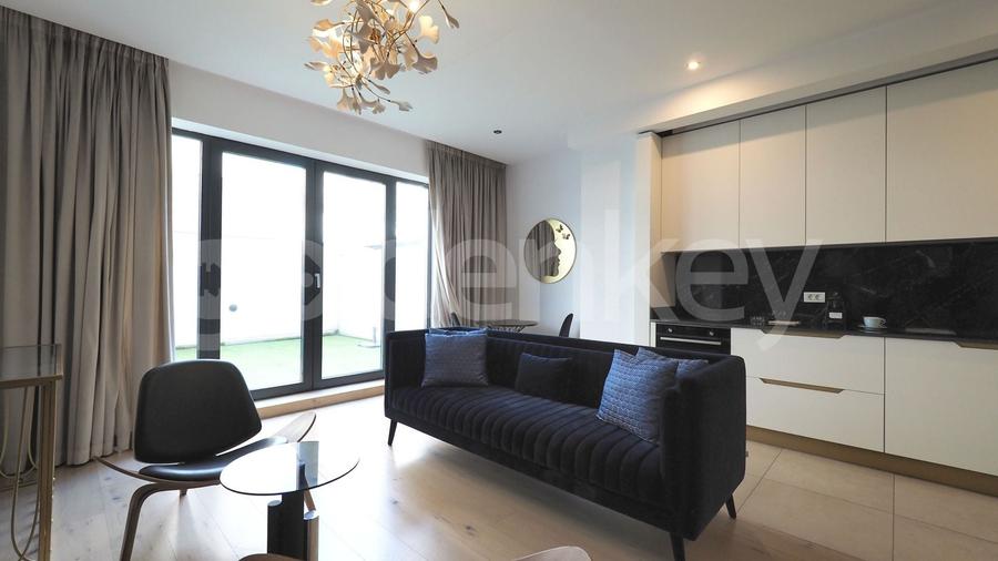 Apartament cu 2 camere decomandat, mobilat în Herăstrău