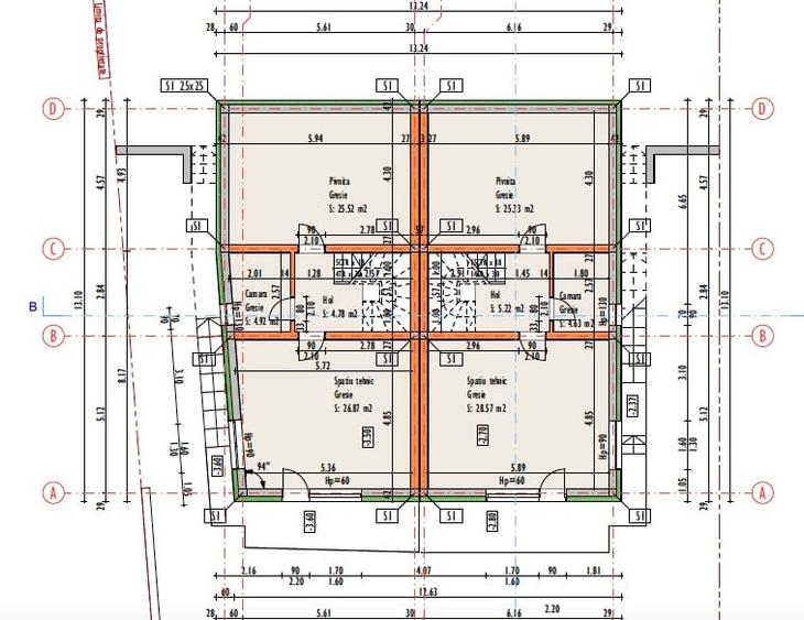 Duplex cu 5 camere cu Canalizare în Iris