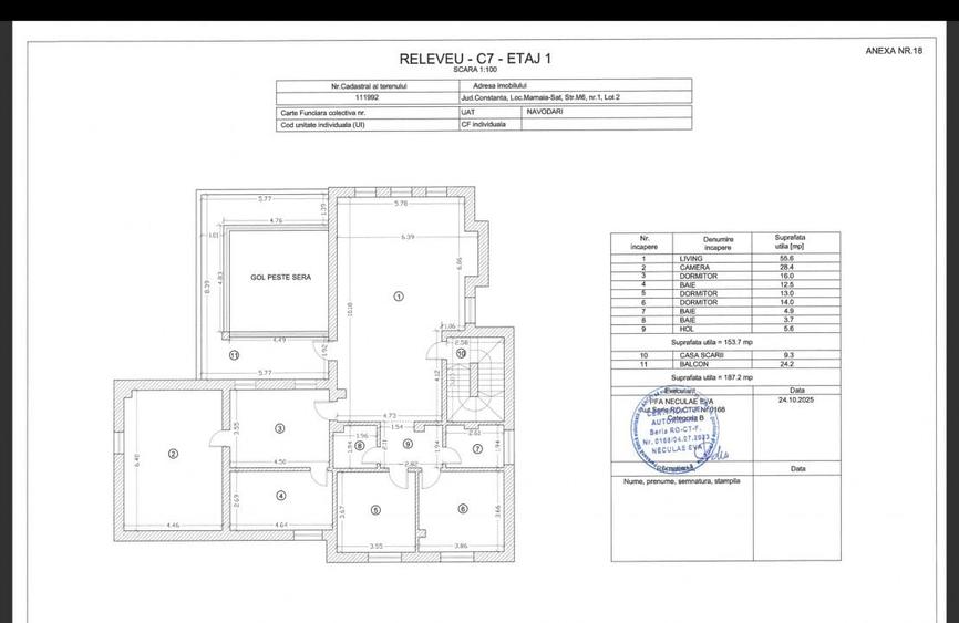 Casă cu 10 camere cu Teren 1569 Mp în Central