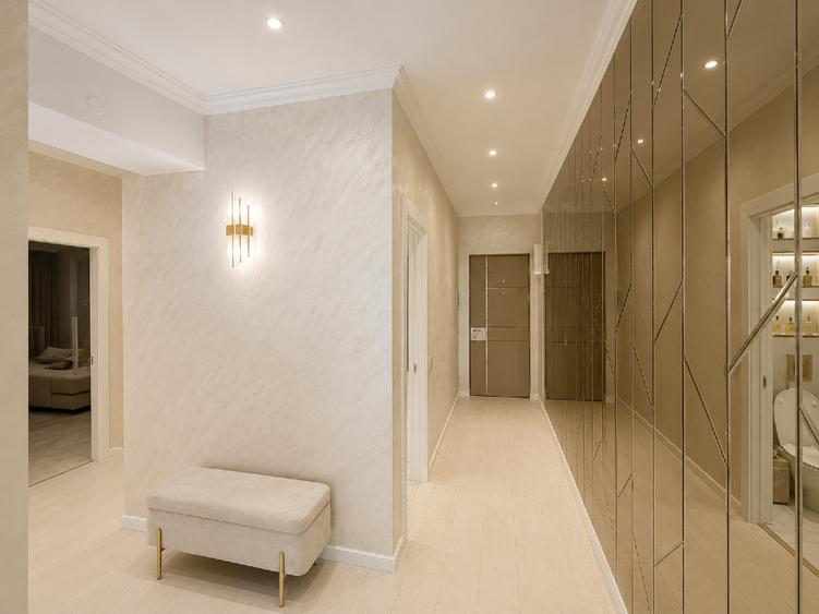 Apartament cu 3 camere decomandat, mobilat în Central