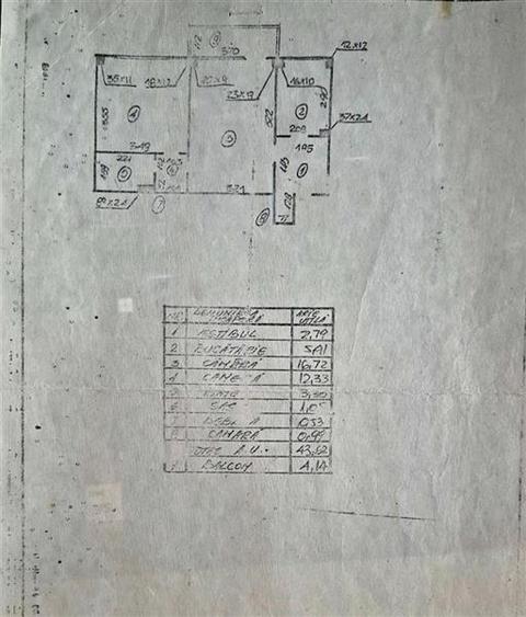 Apartament cu 2 camere decomandat, mobilat în Ferdinand
