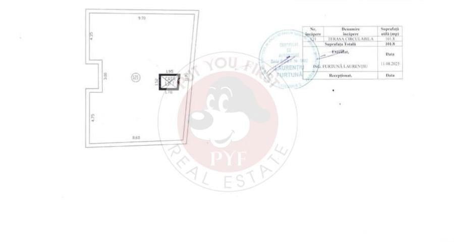 Apartament cu 2 camere semidecomandat în Polonă