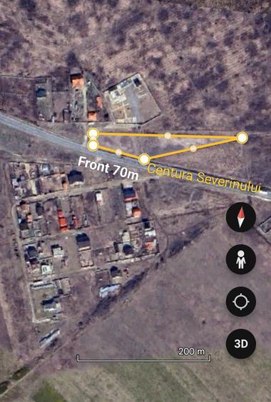 Teren construcție, în Mărăcineanu