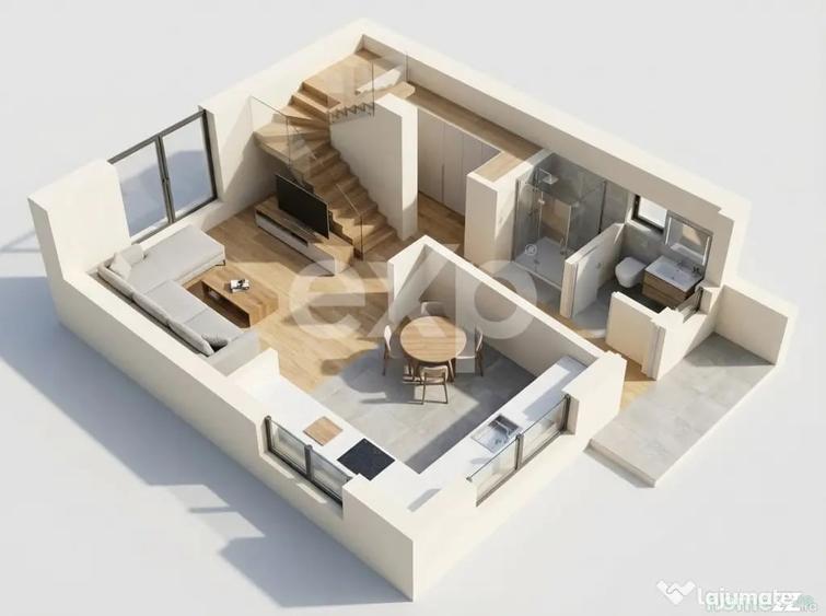 Casă cu 4 camere cu Teren 250 Mp în Trivale