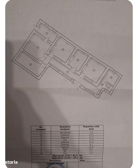 Casă cu 4 camere în Central