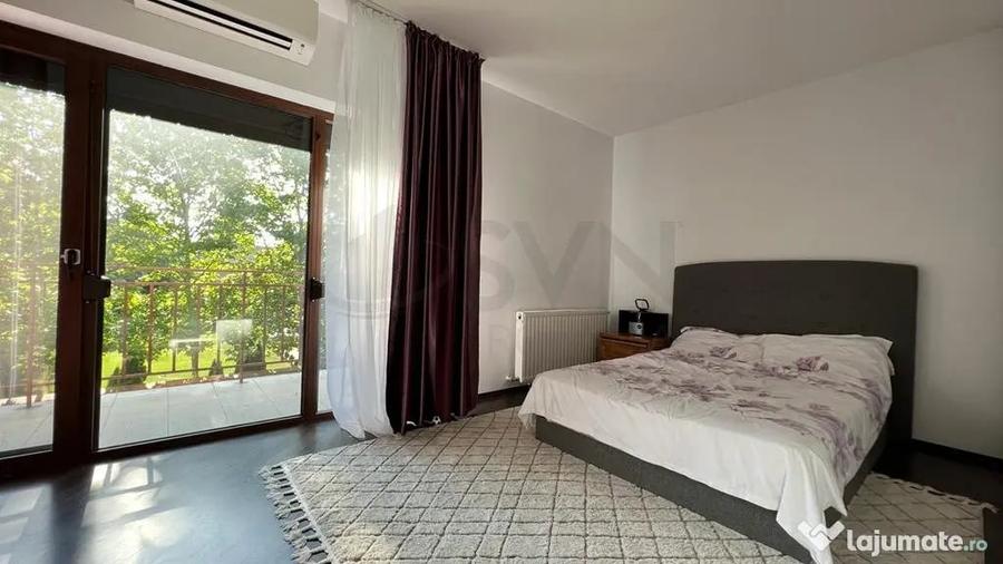 Apartament cu 4 camere decomandat, mobilat în Băneasa