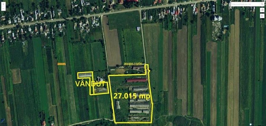 Teren Construcții intravilan de 27015 mp, în Exterior Nord