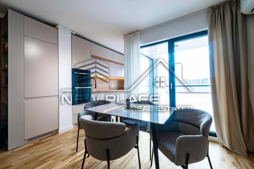 Apartament cu 2 camere decomandat, mobilat în Floreasca