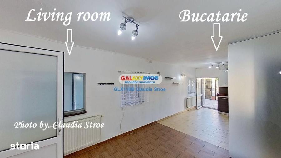 Casă cu 2 camere cu Teren 100 Mp în Giurgiului