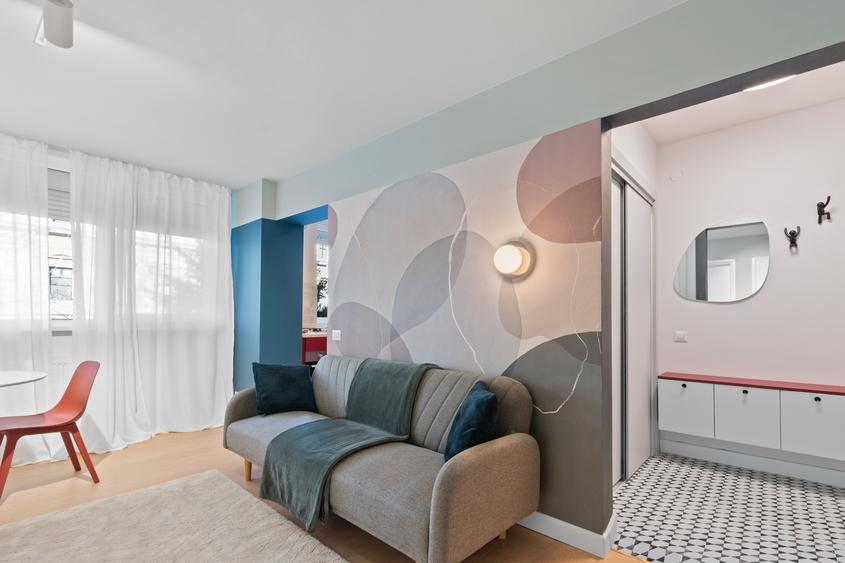Apartament cu 2 camere în P-ța Amzei