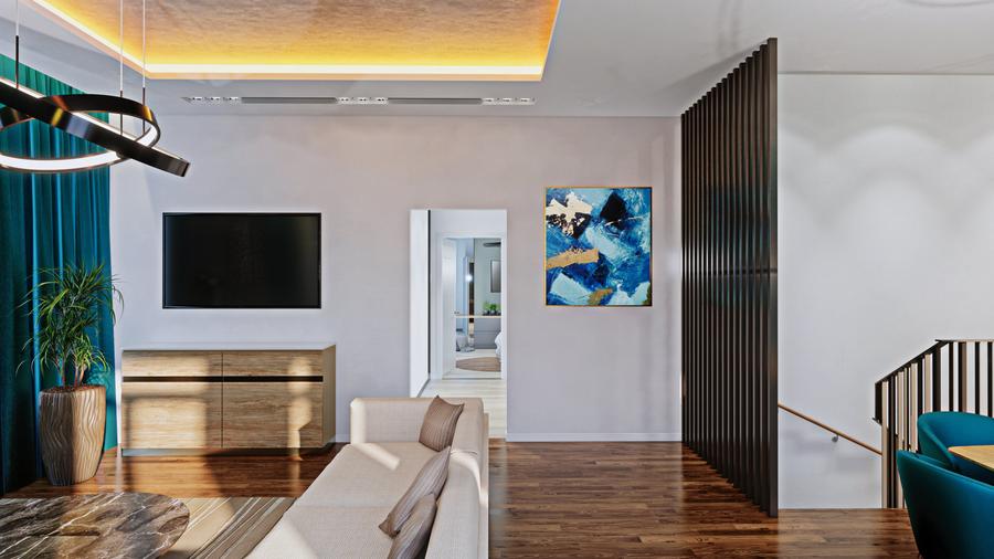 Penthouse cu 3 camere decomandat în Industriilor