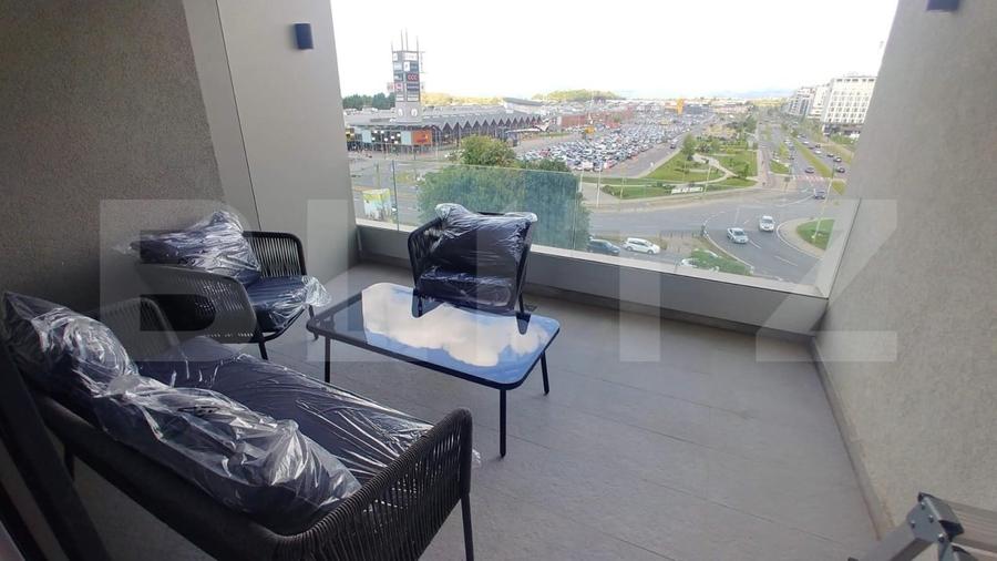 Apartament cu 2 camere decomandat, mobilat în Tractorul