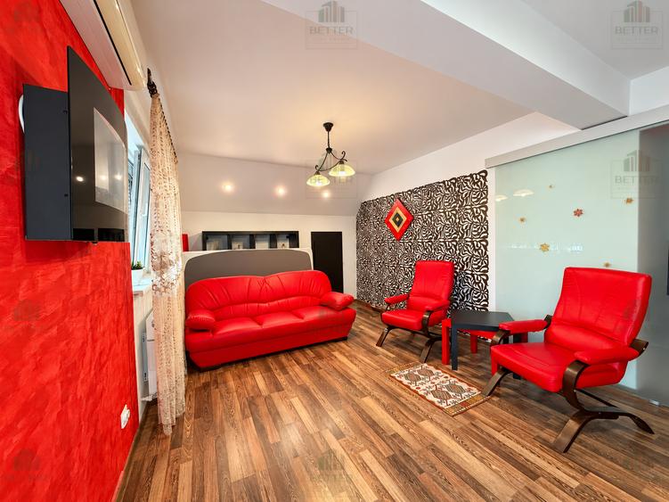 Apartament cu 3 camere semidecomandat în Popești-Leordeni