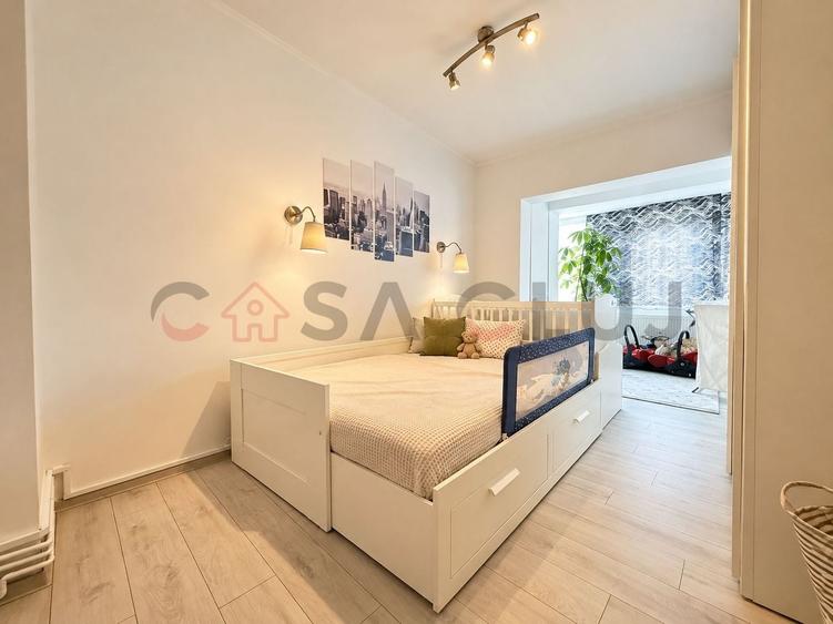 Apartament cu 3 camere decomandat, mobilat în Mărăști