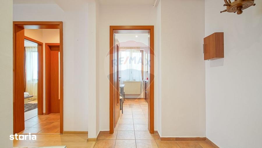 Apartament cu 2 camere semidecomandat, mobilat în Vlahuță