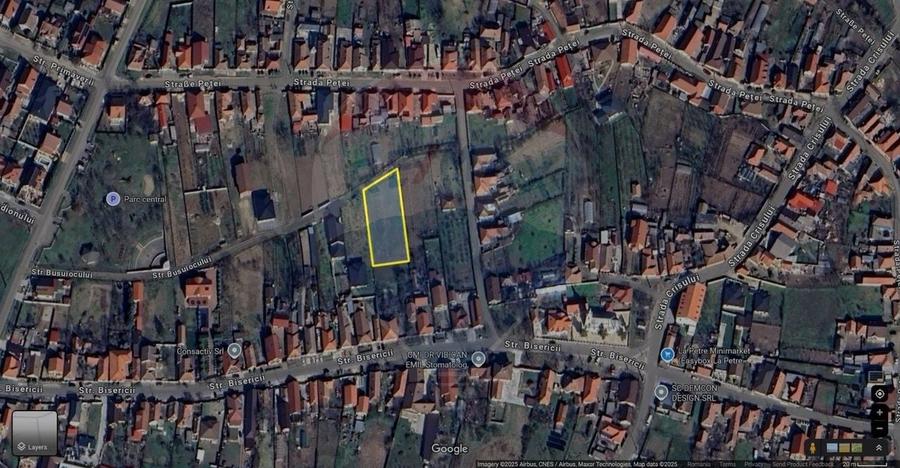 Teren Construcții intravilan de 1367 mp, în Sântandrei