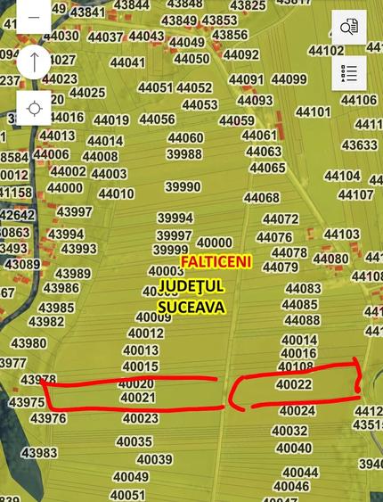 Teren de 25000 mp, în Fălticeni