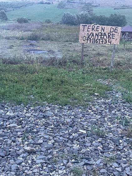 Teren de 2400 mp, în Popeni