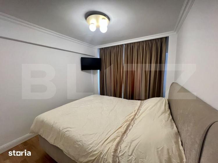 Apartament cu 3 camere semidecomandat în Central