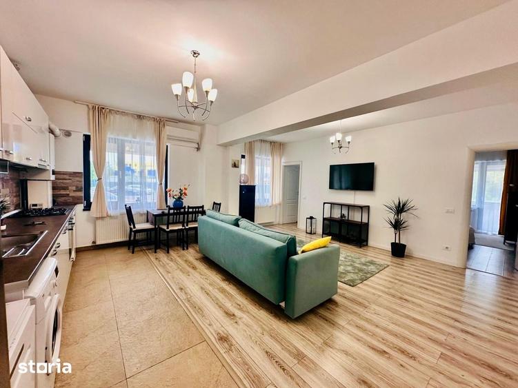 Apartament cu 3 camere semidecomandat, mobilat în Dămăroaia