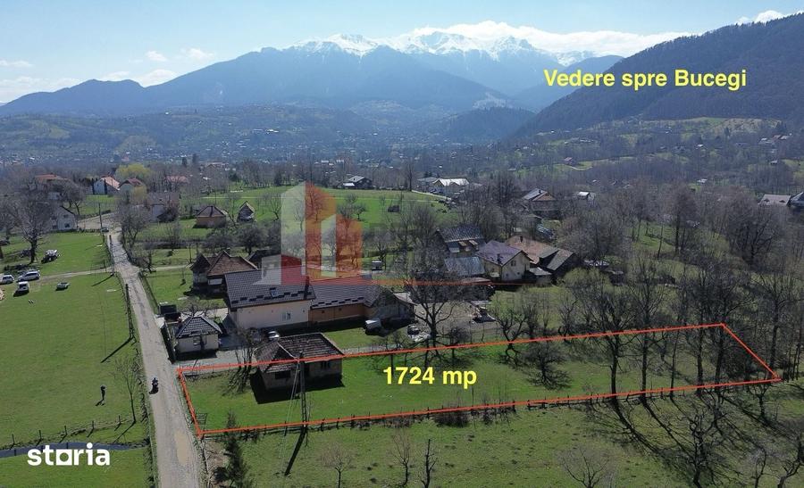 Teren de 1742 mp, în Bran