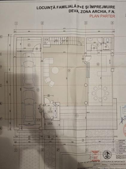 Teren 1050 mp cu casa in constructie - 1