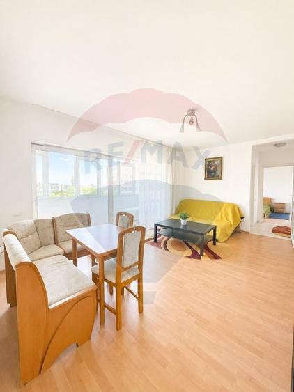 Apartament cu 2 camere semidecomandat, mobilat în Băneasa
