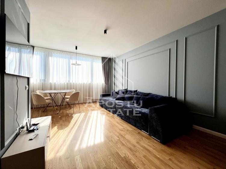 Apartament cu 2 camere semidecomandat în Torontalului