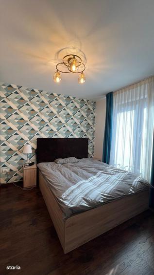 Apartament cu 2 camere, mobilat în Romană