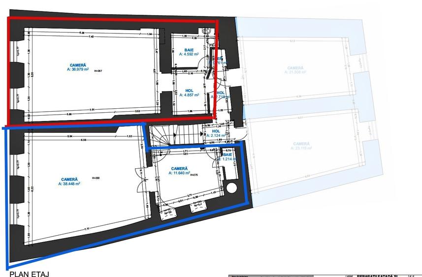 Apartament cu 2 camere în Central