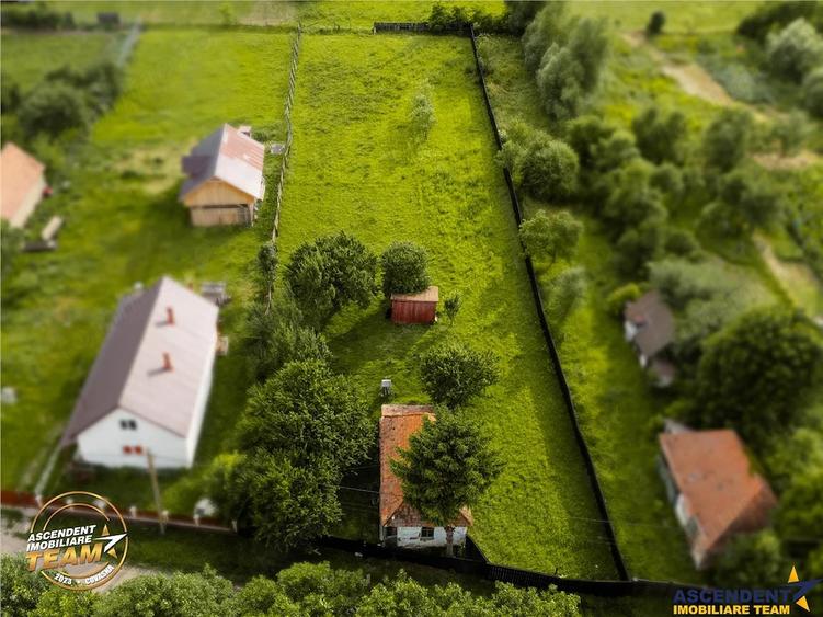 Refugiu autentic in Marcusa, 2.619 mp +casa traditionala, 24 ml Fs, utilitati, liniste, potential la - 2