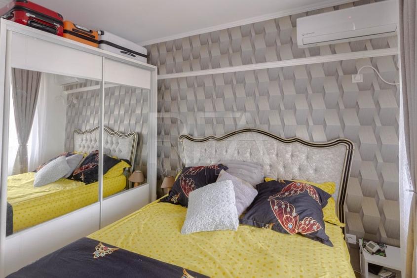 Apartament cu 3 camere decomandat, mobilat în Brâncoveanu