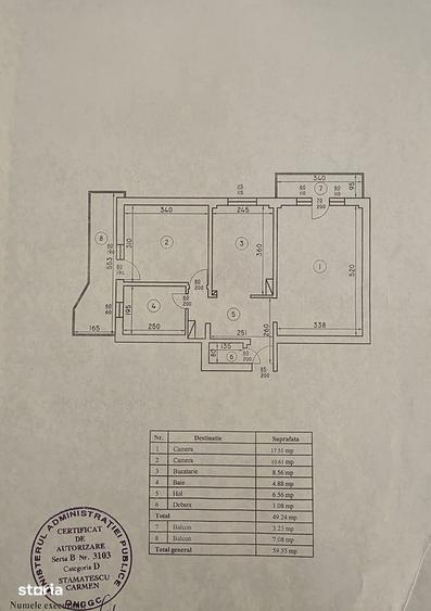 Apartament cu 2 camere decomandat, mobilat în Colentina