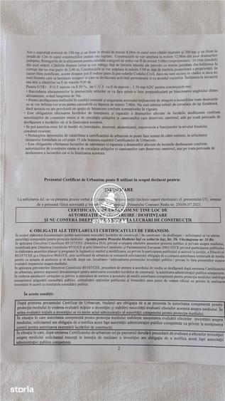 Teren de 800 mp, în Rediu