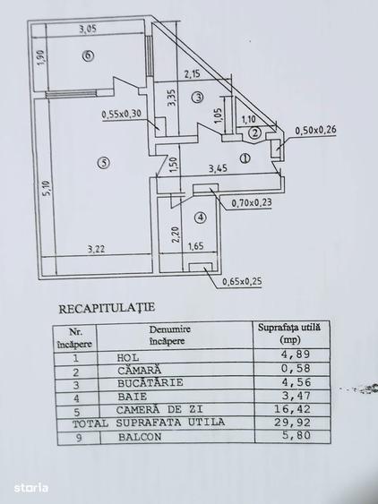 Garsonieră în Central