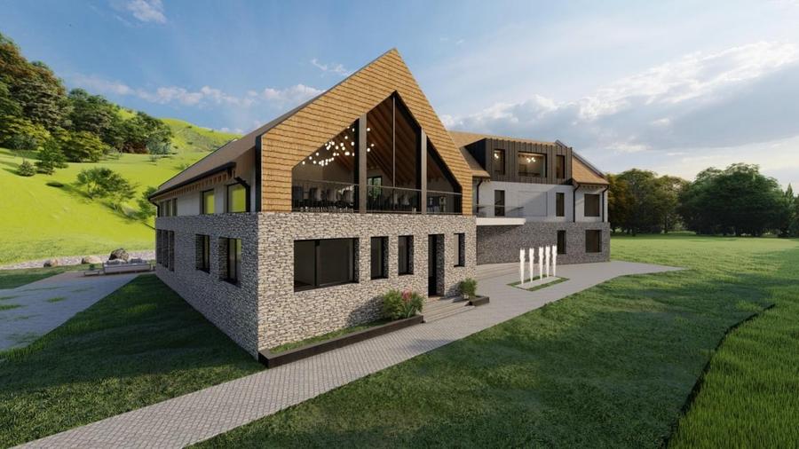 Teren Construcții intravilan de 7614 mp, în Râu Sadului