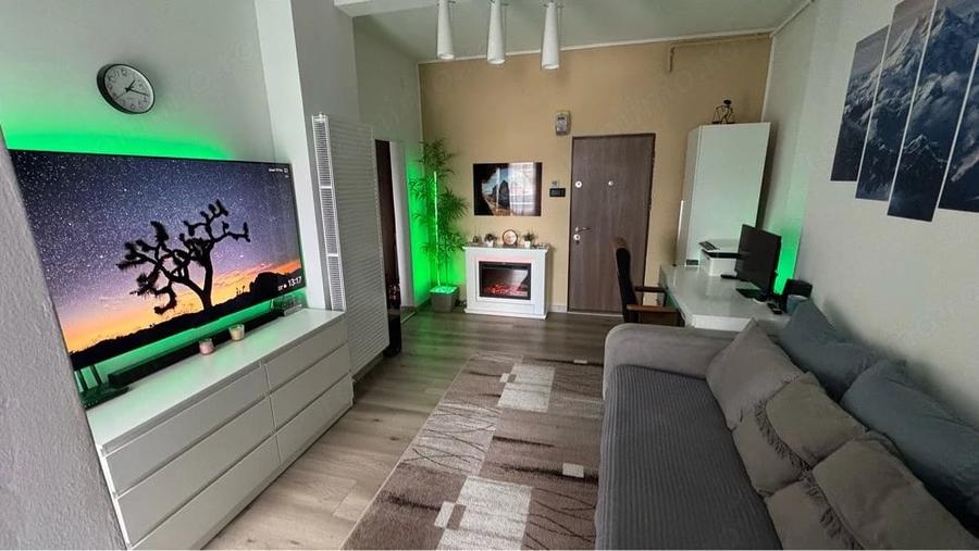 2 Camere Mobilat si Utilat complet Parcare Metrou Basarab 5 minute - 8