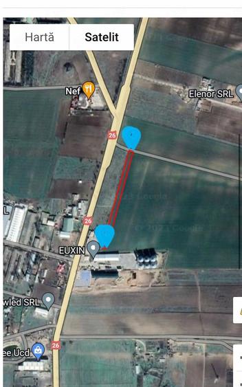 Teren de 5700 mp, în Vânători