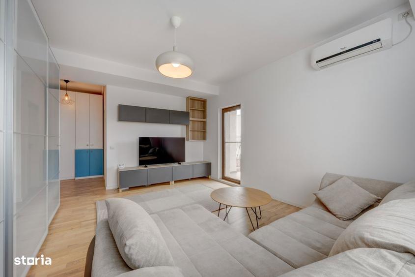 Apartament cu 2 camere decomandat, mobilat în Crângași
