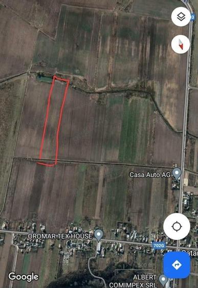 Teren de 23200 mp, în Căteasca