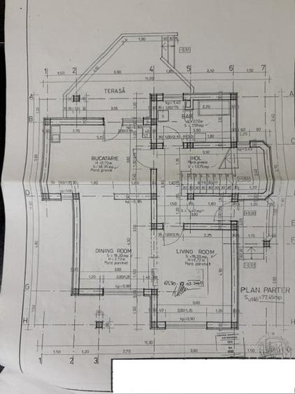 Casă cu 4 camere cu Teren 611 Mp în Central