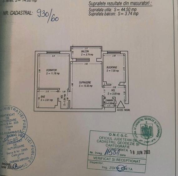 Apartament cu 2 camere semidecomandat, mobilat în Tomis III