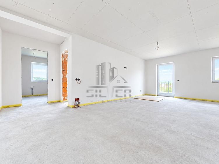 Apartament cu 2 camere semidecomandat în Baciu