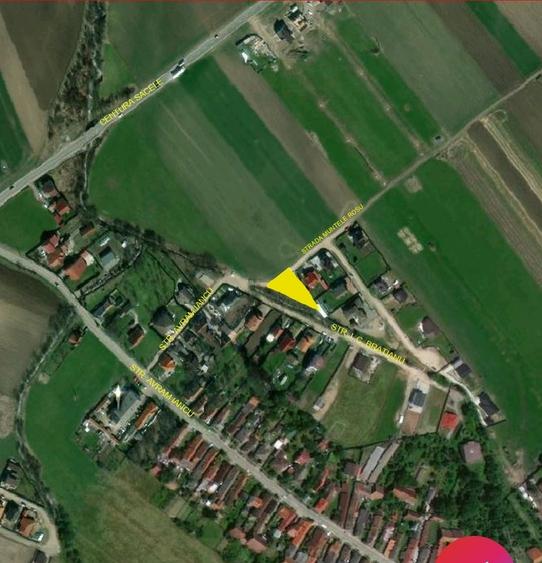 Teren Construcții intravilan de 750 mp, în Săcele