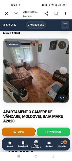 Apartament cu 3 camere decomandat în Central