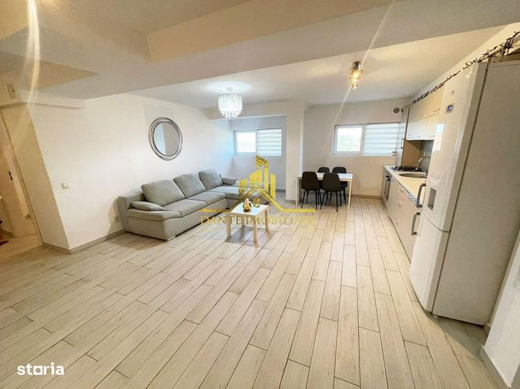 Apartament cu 3 camere semidecomandat, mobilat în Borhanci